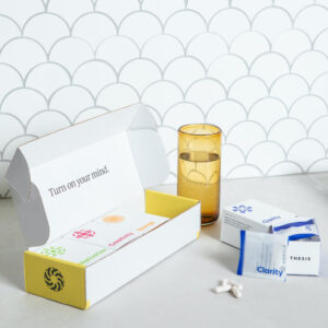 Turn on Your Mind. Vitamins in Capsules